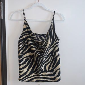 Tiger Print Top